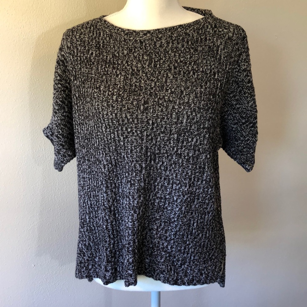 Loft Batwing Short Sleeve Sweater - S